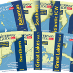 Waterway Guide Northern 2016  Updated annually, Waterway Guide Northern 2016 edition is the indispensable cruising companion for boaters exploring the Atlantic coast from Cape May through Maine, as well as the Hudson River, Long Island Sound and Cape Cod Bay. The guide features mile-by-mile navigation information, aerial photography with marked routes, marina listings and locater charts, anchorage information and expanded "Goin' Ashore" articles on ports along the way. Helpful cruising data like GPS waypoints, detailed planning maps, distance charts and bridge tables help get cruisers there safely. Flexible spiral binding and heavy laminated covers with bookmarker flaps ensure durability and easy use in the cockpit and at the helm.  Spiral Cover, 8.5 x 10.5, 536pp
