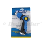 Hose Coil Thumb Lever Nozzle