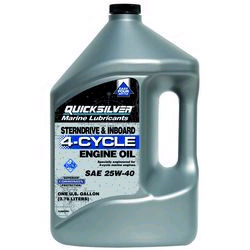 STERNDRIVE/INBOARD ENGINE OIL 25W40 GAL 92-858049Q01