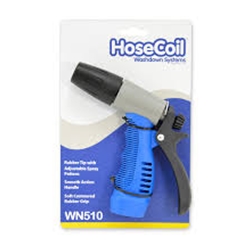 Hose Coil Rubber Tip Nozzle